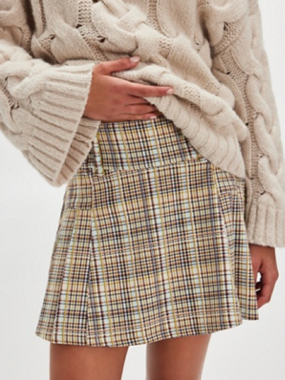 NWT Free People Midtown Cavalry Skirt Size 0